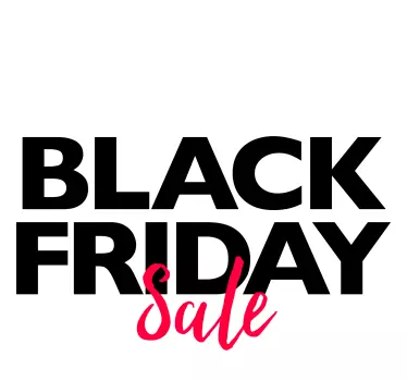 Schaufenster Folie black friday sale-spektakel - TenStickers