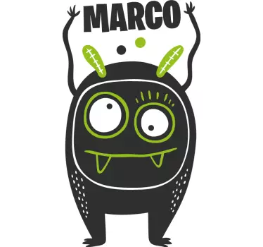 Kinderzimmer Wandattoo Monster - TenStickers