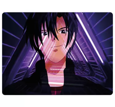 Laptop Aufkleber anime-charakterporträt - TenStickers