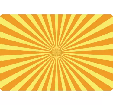 Laptop Aufkleber Abstrakter Sonnenuntergang - TenStickers