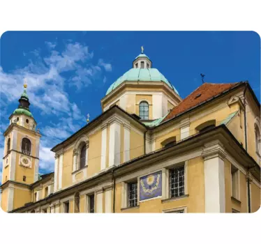 Laptop Aufkleber historische gebäudearchitektur - TenStickers