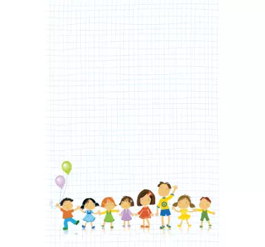 Kinder Whiteboard Folie - TenStickers