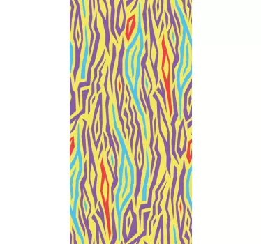 Sticker IPhone buntes abstraktes element - TenStickers