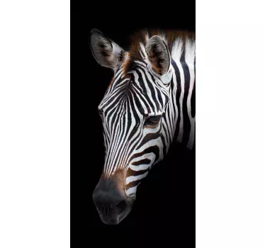 Sticker IPhone zebrakopfnah - TenStickers