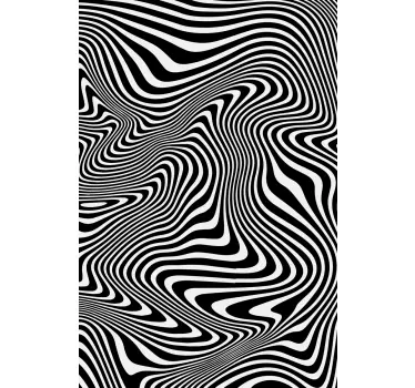 Aufkleber Iphone Zebra 3D effekt - TenStickers