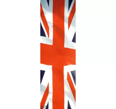 Britische Flagge Folie Kühlschrank - TenStickers