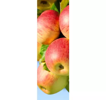 Kühlschrank Aufkleber Äpfel - TenStickers