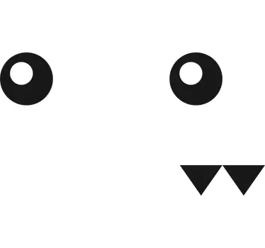Kühlschrank Folie Monster - TenStickers