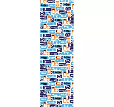 Essen Kühlschrank Aufkleber - TenStickers