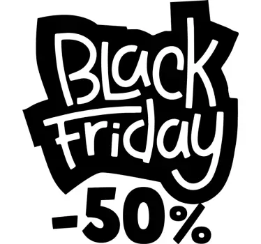 Schaufenster folie sale 50 prozent black friday - TenStickers