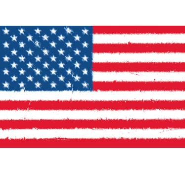 US Flagge Aufkleber - TenStickers