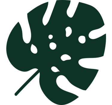 Fahrrad Aufkleber Monstera verlässt das fahrrad - TenStickers