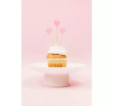 Kühlschrank Sticker Cupcake-bild - TenStickers
