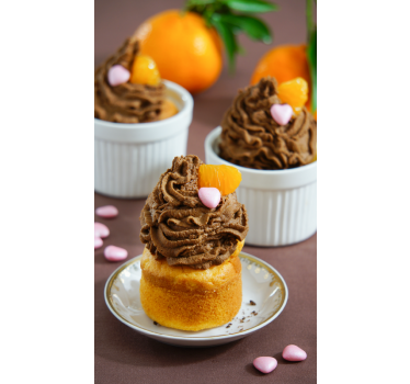 Folie Kühlschrank cupcake-extravaganz - TenStickers
