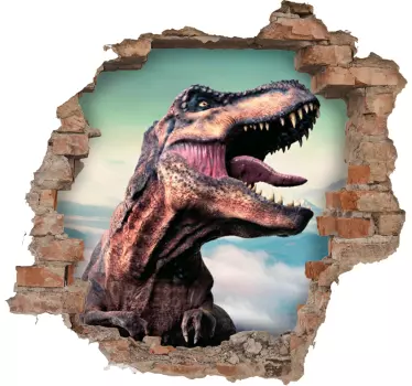 Wandtattoo Kinderzimmer mit Realistischer Dinosaurier - TenStickers