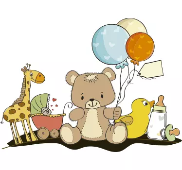 Wandtattoo Baby Artikel für Kinder - TenStickers