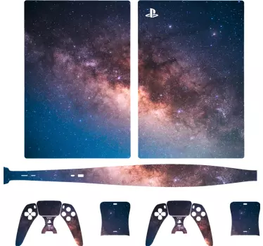 PS5 Skin Galaxis - TenStickers