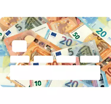 Kreditkarten Sticker Oberste grenze euro geld - TenStickers
