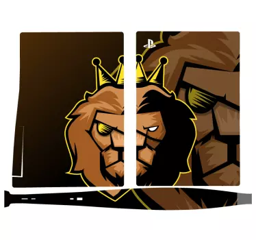 Ps4 aufkleber mit könig der löwen motiven - TenStickers
