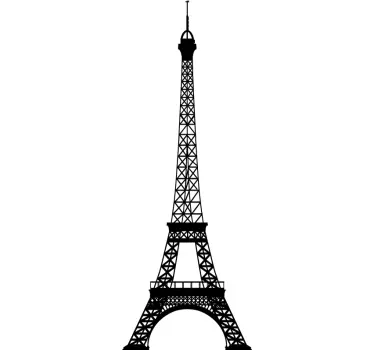 Wandtattoo  Wohnzimmer Eiffelturm - TenStickers