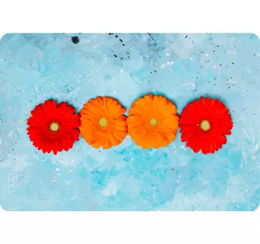 Folie buntes blumenarrangement - TenStickers