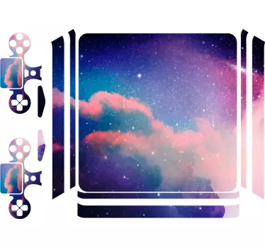 PS4 Skin Galaktische sterne - TenStickers