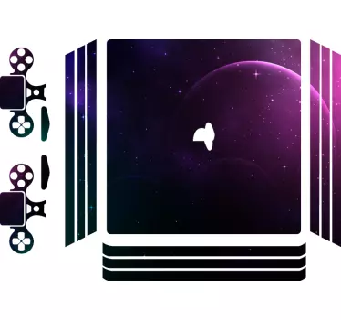 PS4 Skin Universum und galaxie - TenStickers