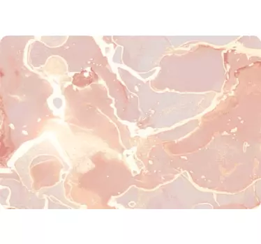 Notebook Aufkleber Rosa marmorthema - TenStickers
