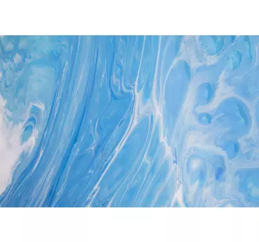 Folie blauer marmoreffekt - TenStickers
