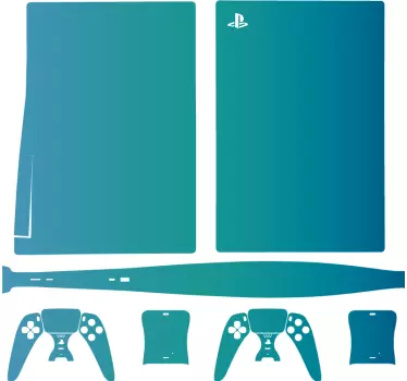 Ps5 skin spielkonsole schutzfolie - TenStickers