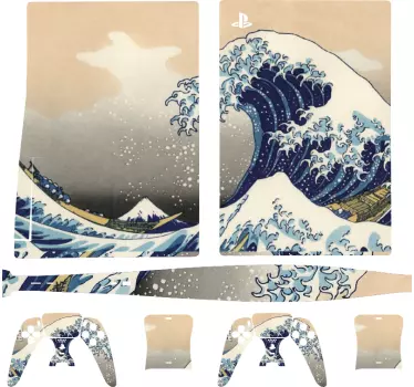 PS5 Skin Digitale Welt - TenStickers