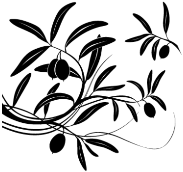 Olivenranke Wandtattoo Pflanzen - TenStickers