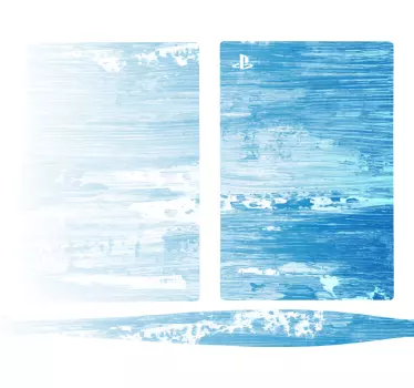Ps5 skin aqua texturbezug - TenStickers