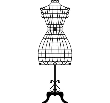 Mannequin Aufkleber - TenStickers