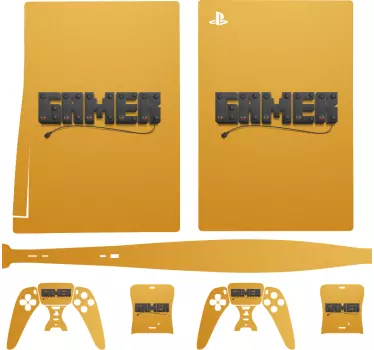 Ps5 skin für gamer-elemente - TenStickers