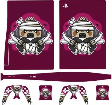 Ps5 skin mit superhelden controller design - TenStickers