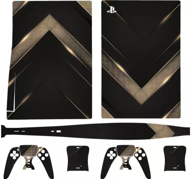 Futuristische Pfeile PS5 Skin - TenStickers