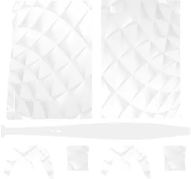 PS5 Skin Abstrakter papiereffekthintergrund - TenStickers