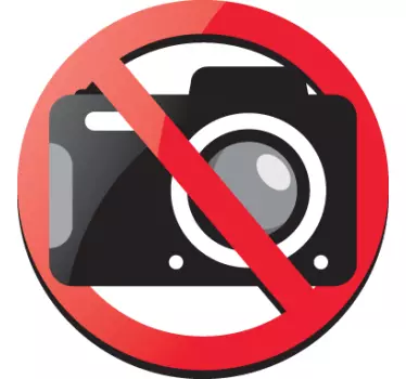Aufkleber keine Fotos - TenStickers