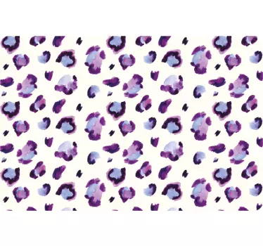 Laptop aufkleber aquarell leopardenmuster - TenStickers