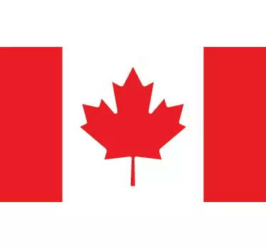 Kanada Flagge Sticker - TenStickers