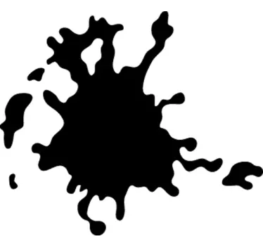 Farbklecks Aufkleber - TenStickers