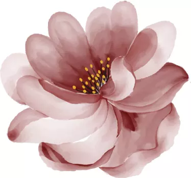 Folie tür mit elegantem floralen detail - TenStickers