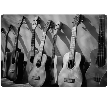 Laptop aufkleber gitarrensammlung display - TenStickers