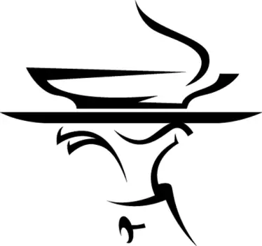 Heiße Suppe Wandtattoo Küche - TenStickers