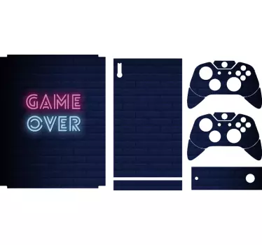 Xbox skin neon spielphrase - TenStickers