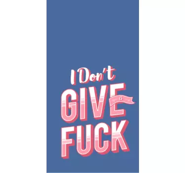 Sticker iphone mutige aussage sticker - TenStickers
