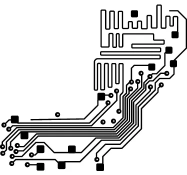 Elektronische Schaltung Aufkleber - TenStickers