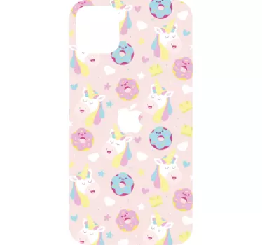 Sticker iphone einhörner und leckereien - TenStickers