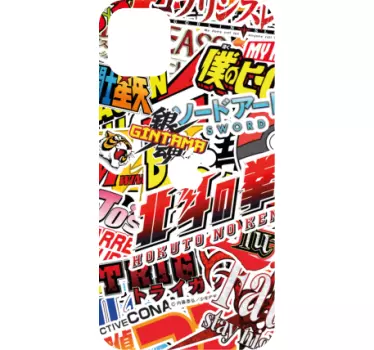 Sticker iphone bunte charakter aufkleber - TenStickers